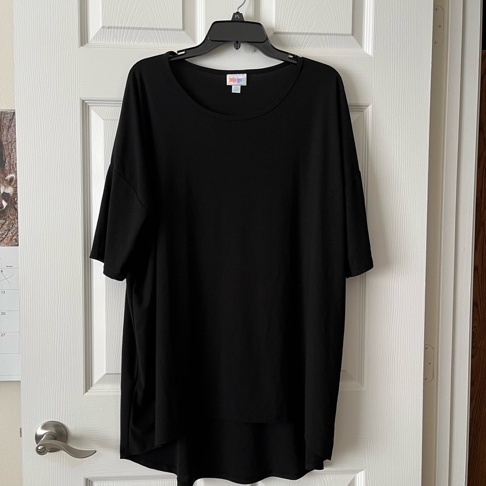 LuLaRoe Black Short Sleeve Irma Too
